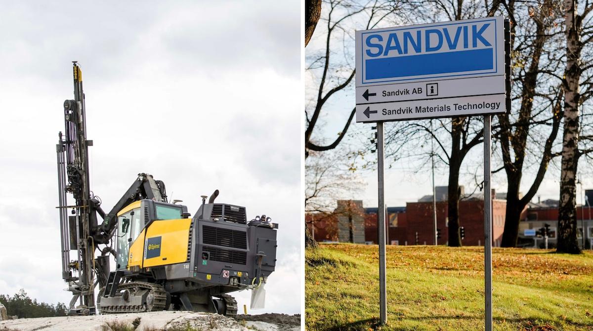 epiroc och sandvik.