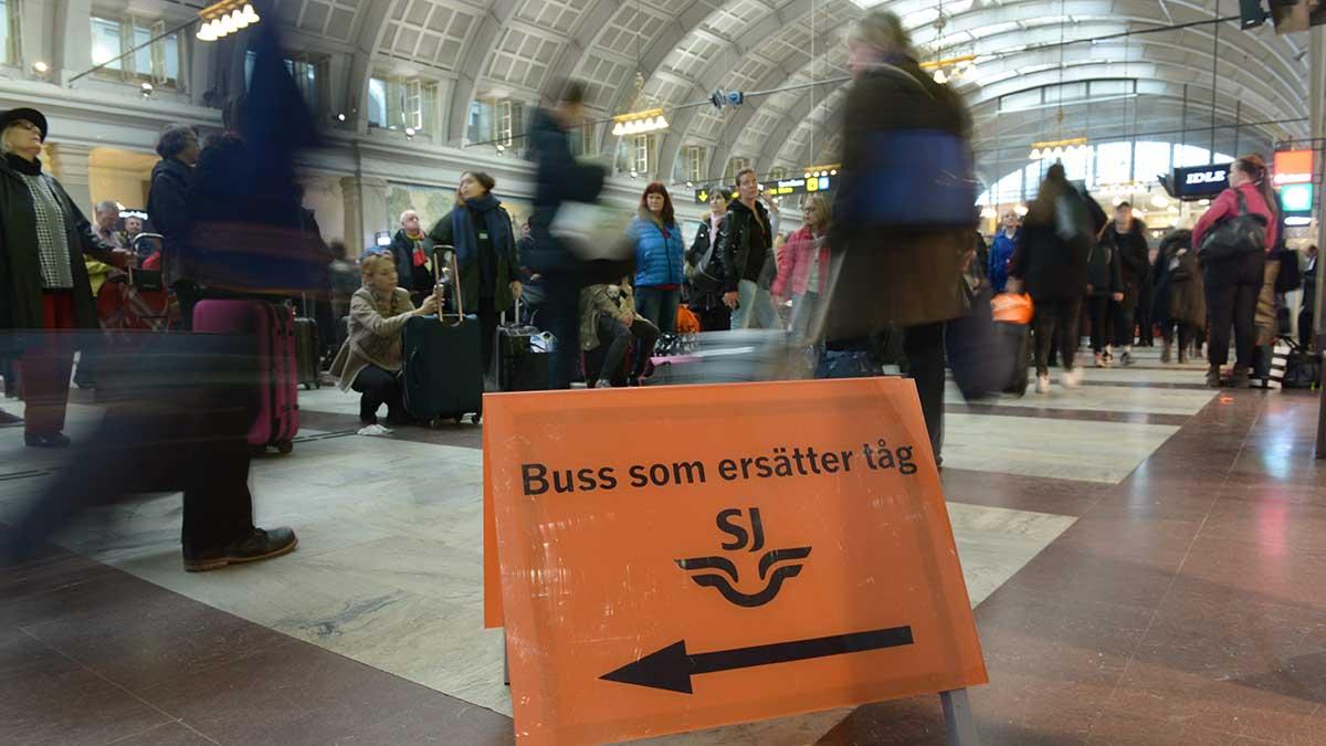 SJ tågkaos
