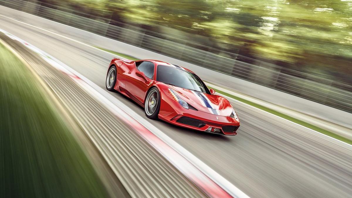 omslagsbild ferrari 458 speciale bankörning