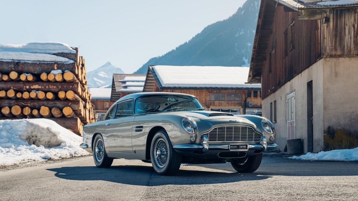 sean connerys egen aston martin db5 i schweiz