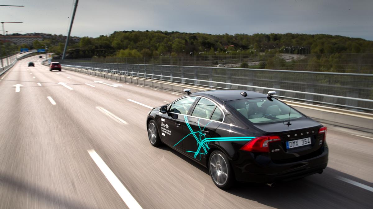 Volvo S60 självkörande bilar