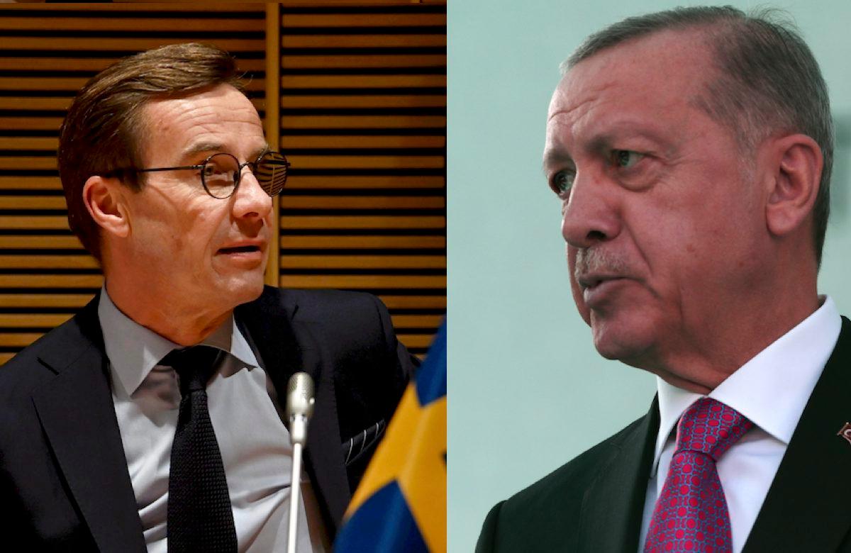 Erdogan nato Kristersson ansökan