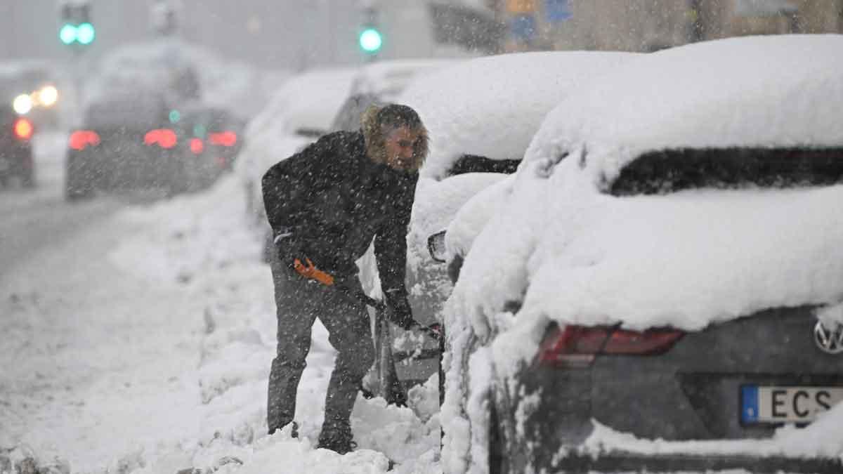 snö tåg