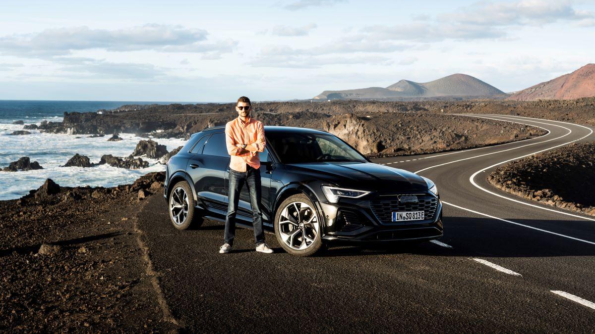 Skribenten med Audi Q8 e-tron