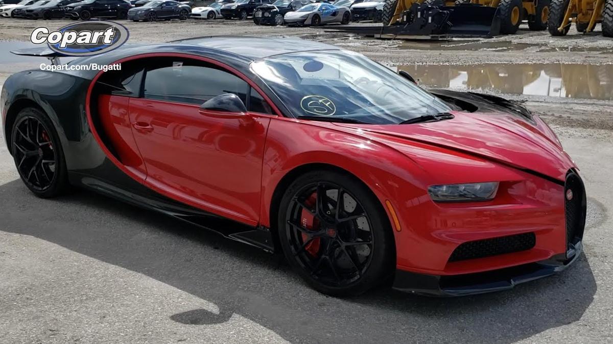 Bugatti Chiron Copart