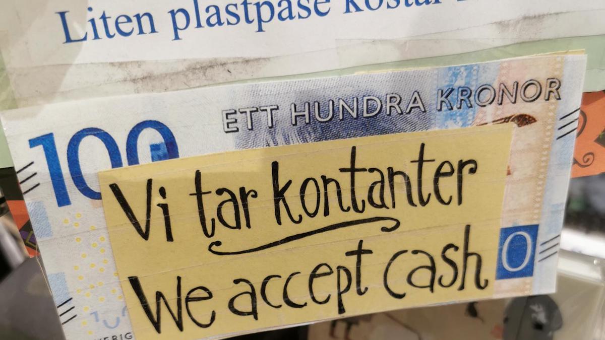 cash kontanter riksbanken pengar risk kristid