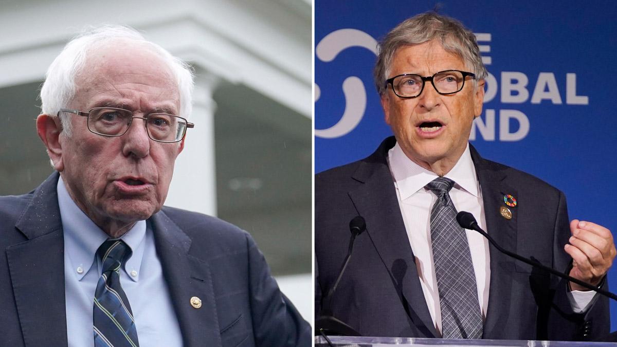 Bernie Sanders Bill Gates