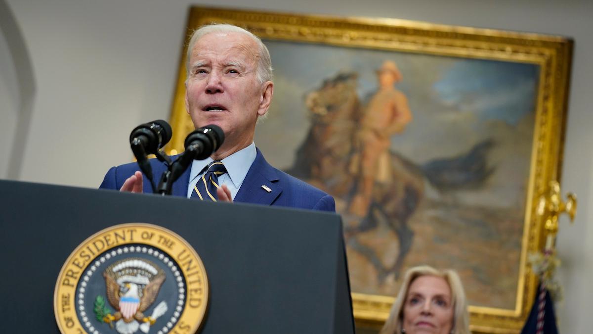 Joe Biden USA bankkollapsen