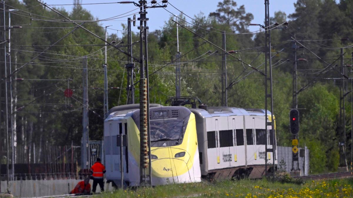 Där Arlanda Express spårade ur fanns det kända fel på rälsen
