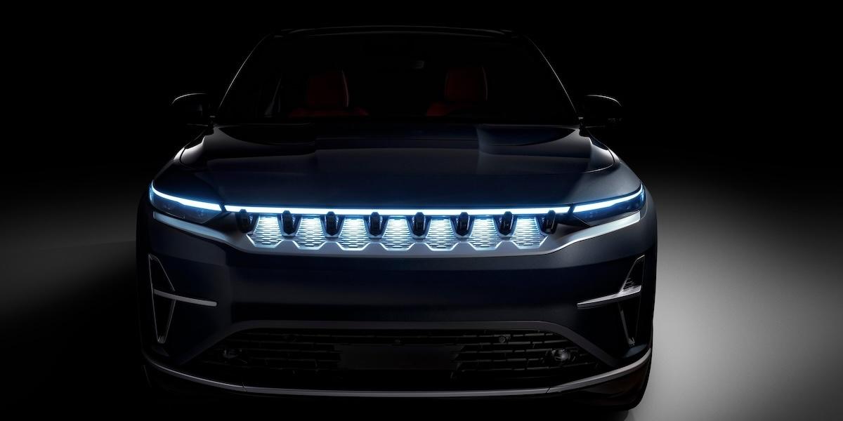 Elbil: Nya helt elektriska Jeep Wagoneer – kommer 2024