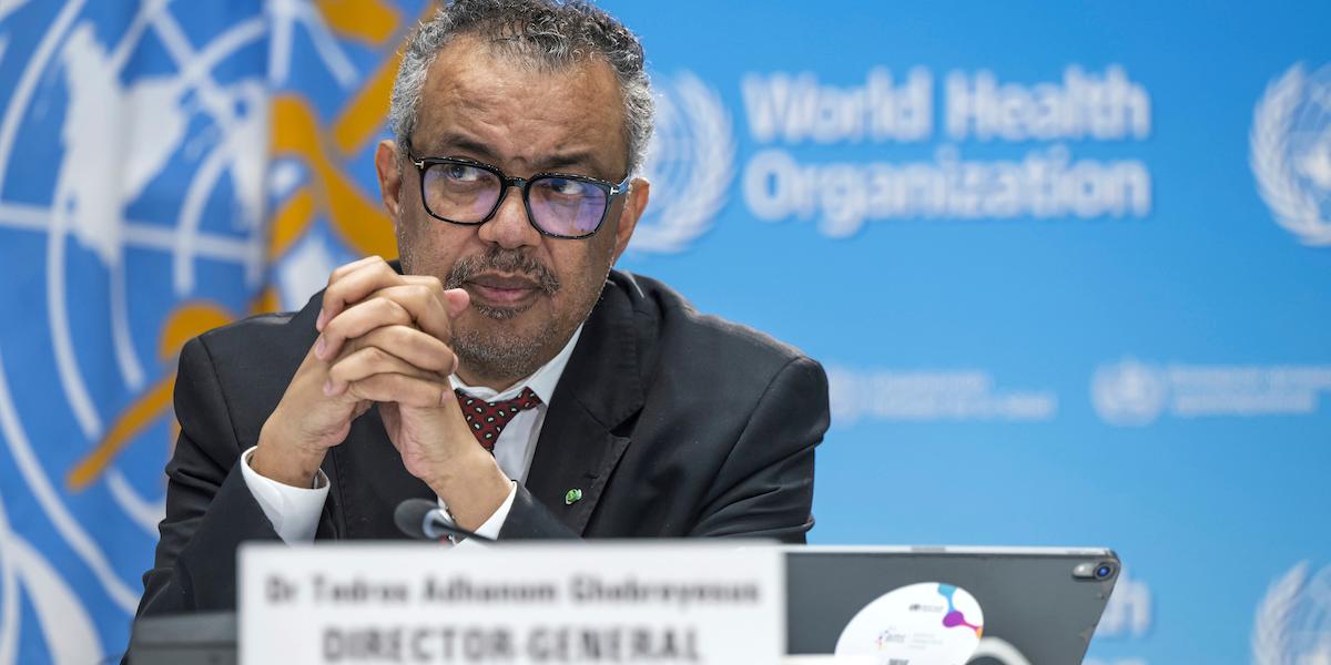 I december dog nästan 10 000 människor av covid-19, enligt WHO:s generaldirektör Tedros Adhanom Ghebreyesus är siffrorna väldigt underskattade