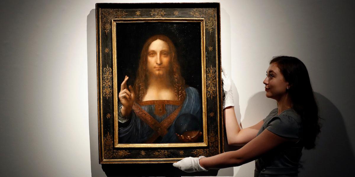Dyraste konstverken, Salvator Mundi
