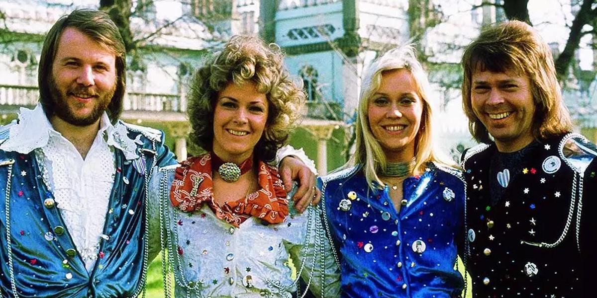 Abba 1974 - stark efter deras stora genombrott i Brighton