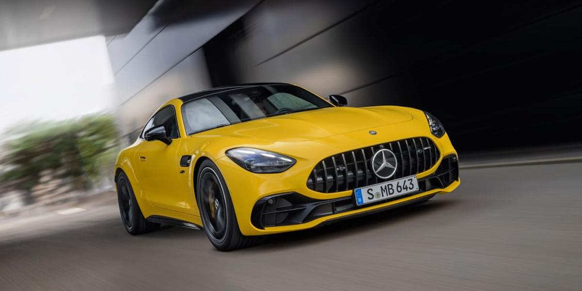 Mercedes AMG släpper nu en ny bil som inte har större motor än sina föregångare. Ett trendbrott minsann.