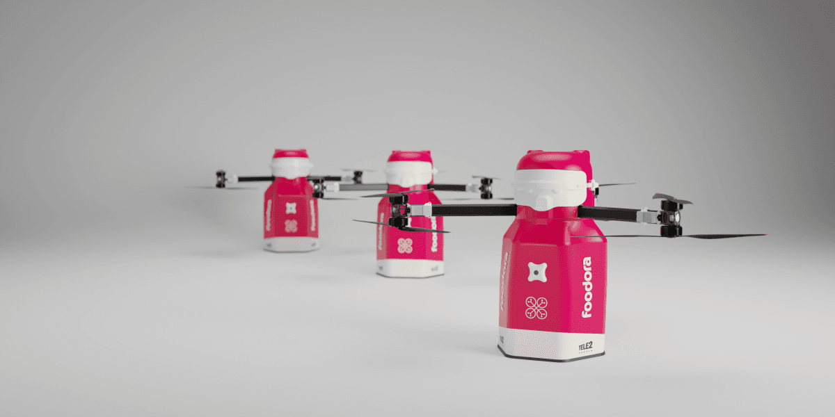 Foodora drönare