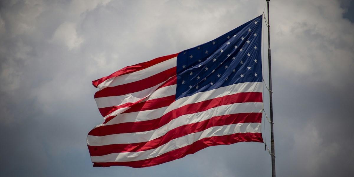 USA flagga