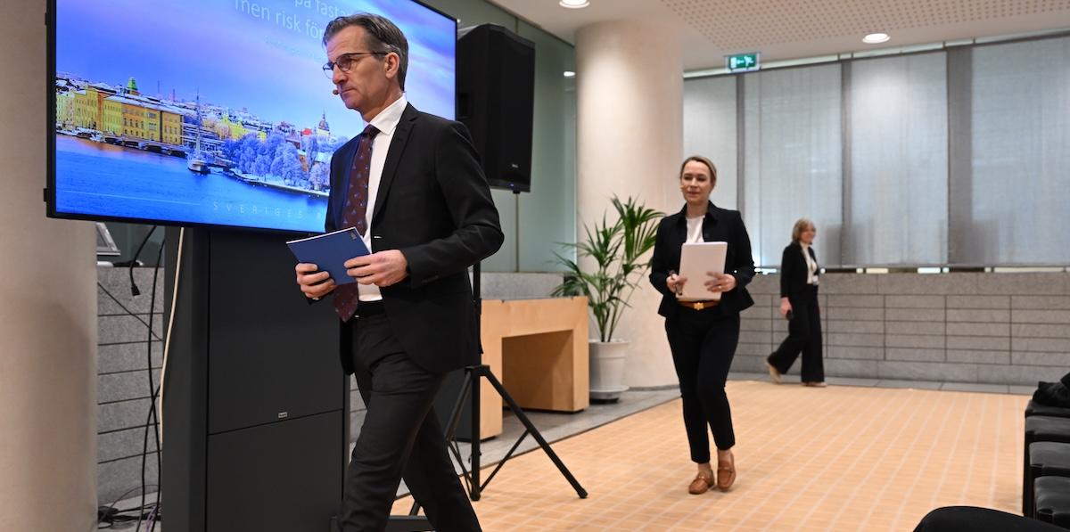 Riksbanken stora steg