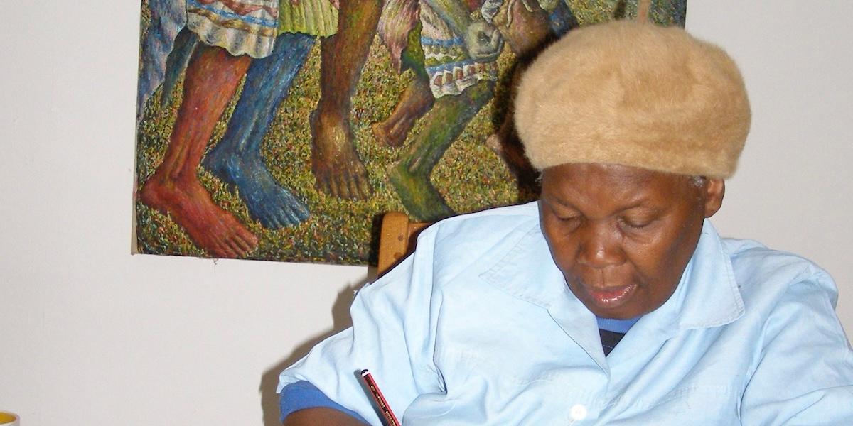 Mmakgabo Helen Sebidi  konstnär i Sydafrika