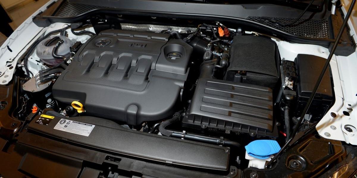 Dieselmotorn Scanias konkurrent kom före på.