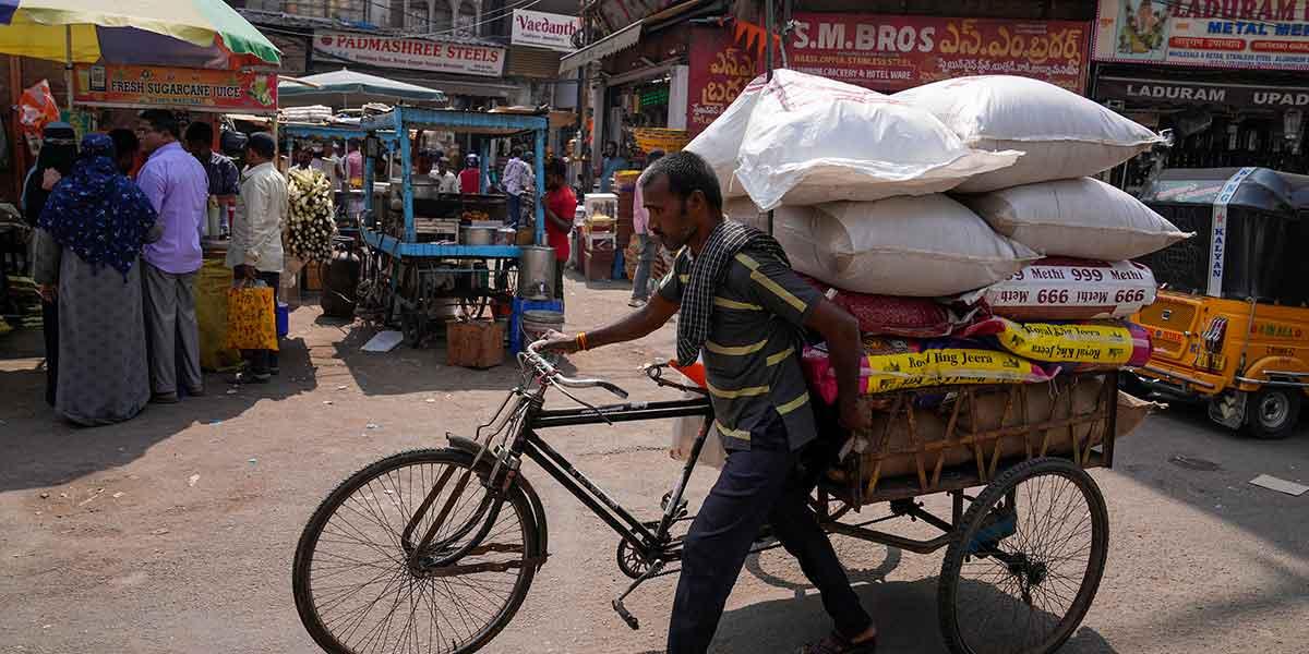 Indien Asien ekonomi Kina IMF tillväxtprognos