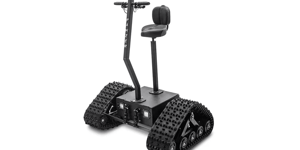 Ny elscooter för terräng och natur