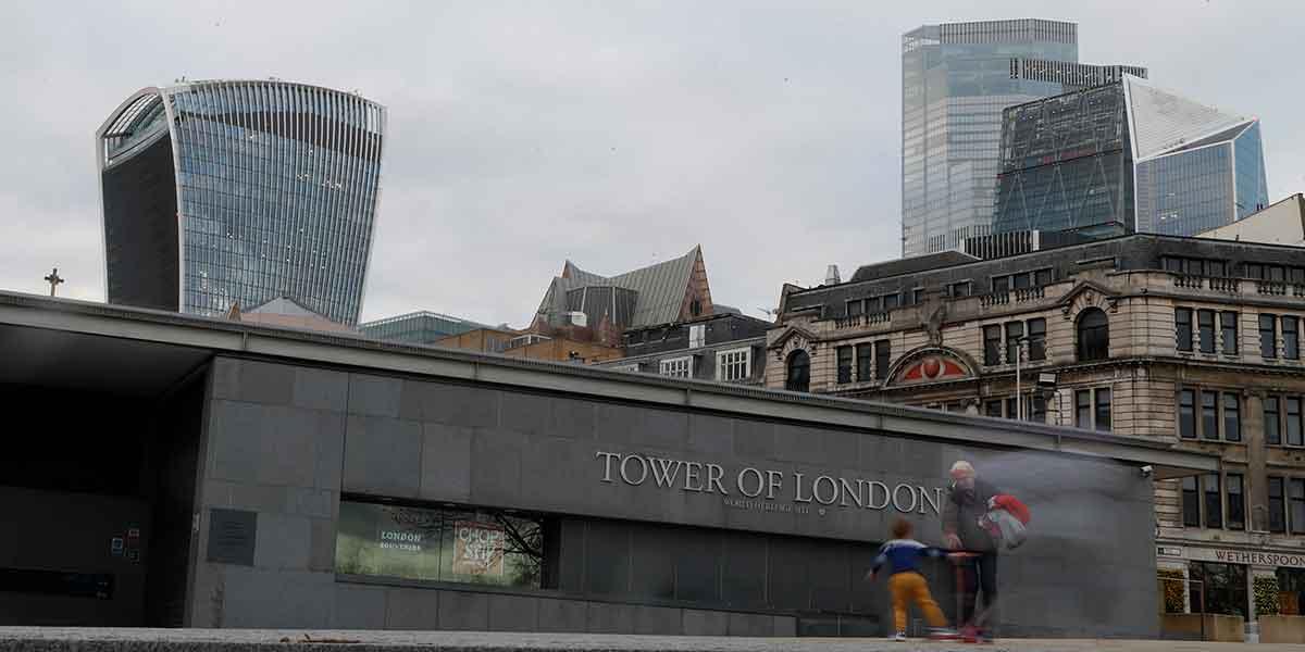 London finans Storbritannien