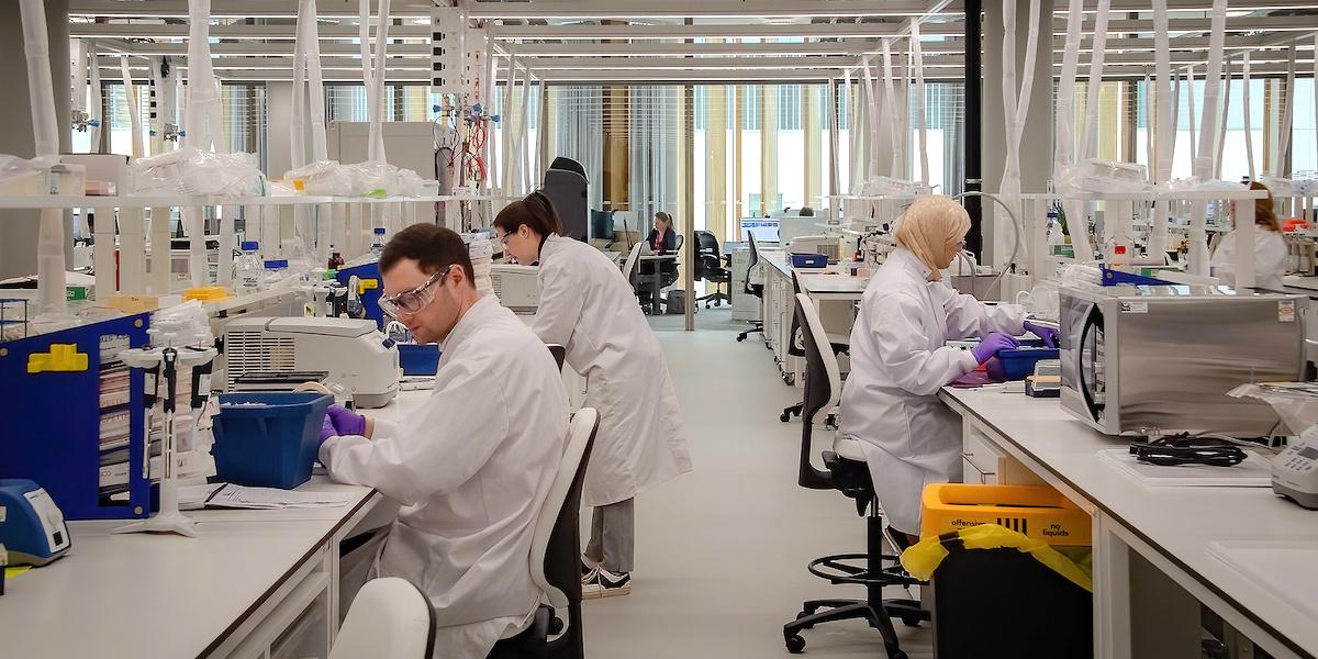 Astra Zenecs laboratorium Discovery Centre