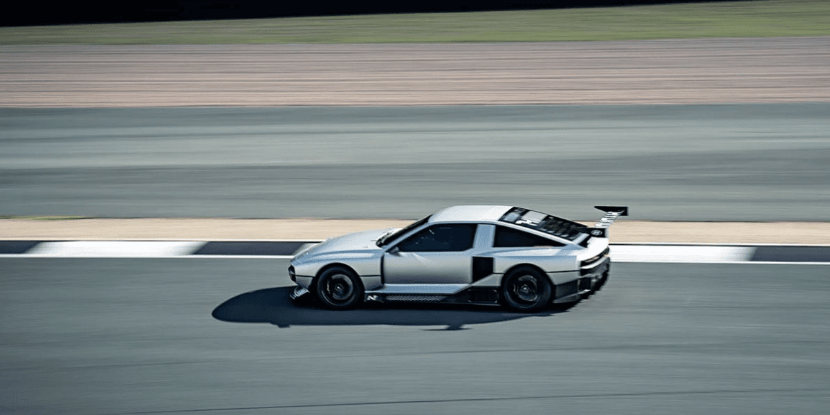 Man tror att bilen kan slå rekord på Nürburgring, det återstår att se om konceptbilen N Vision 74 klarar det. (Foto: Hyundai)