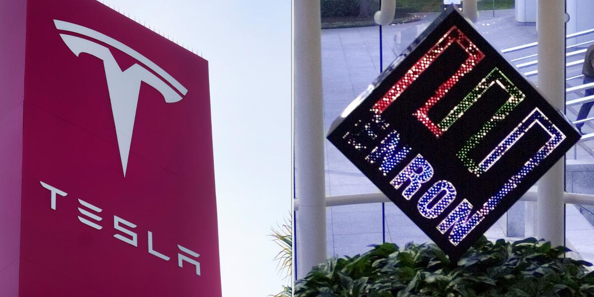 Tesla Enron
