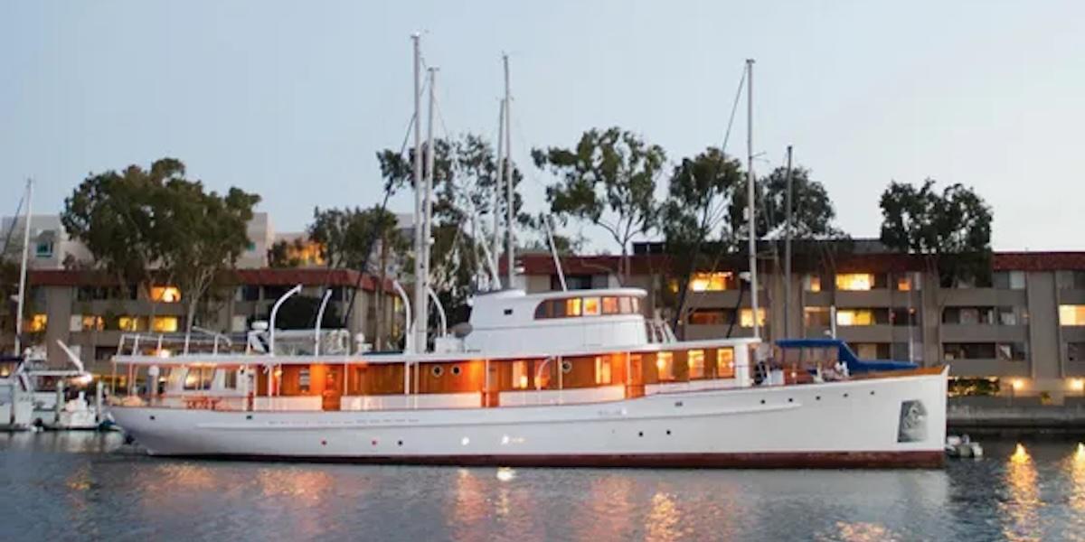 Paul Gettys suyperyacht