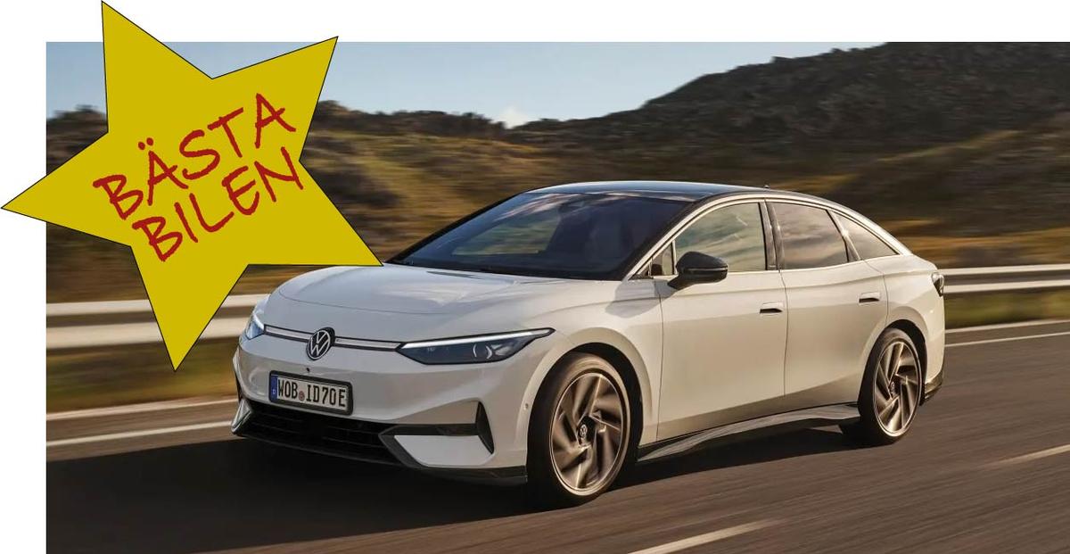 Volkswagen ID.7 kammade hem det bästa resultatet någonsin i tyska ADACs hårda tester.