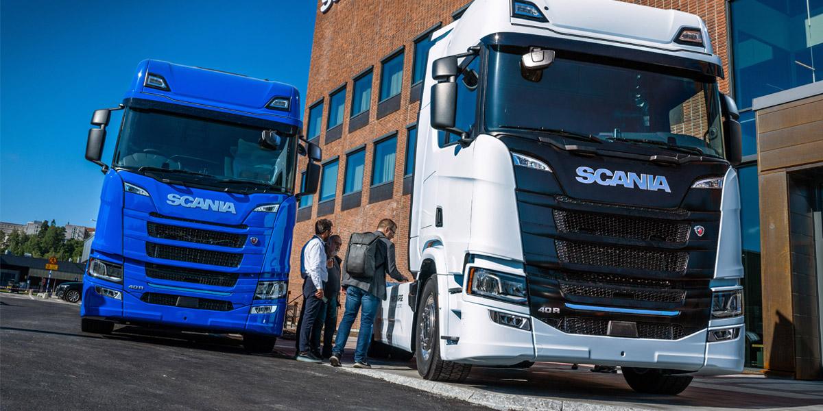 Scania ellastbilar