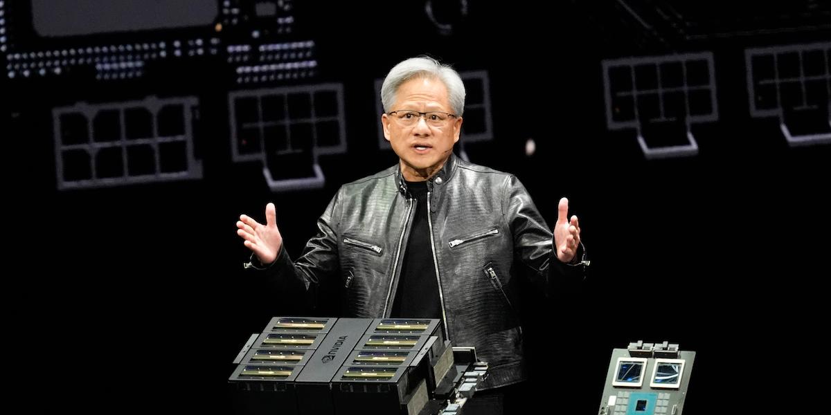 Nvidias vd Jensen Huang har sett sitt bolag gå spikrakt uppåt.
