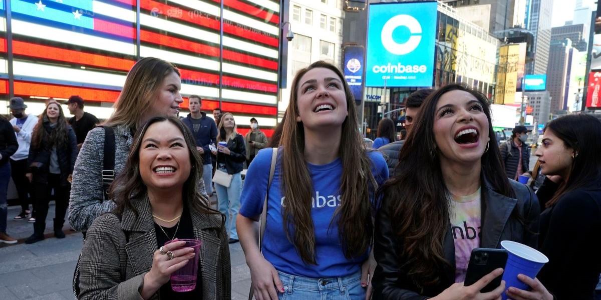Coinbase ökade intäkterna med 72 procent