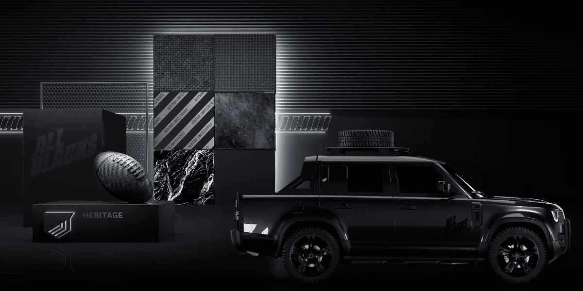 Heritage Customs förvandlar Defender 130 till pick-up. Nog snyggaste specialbygget vi sett. (Foto: Heritage Customs)