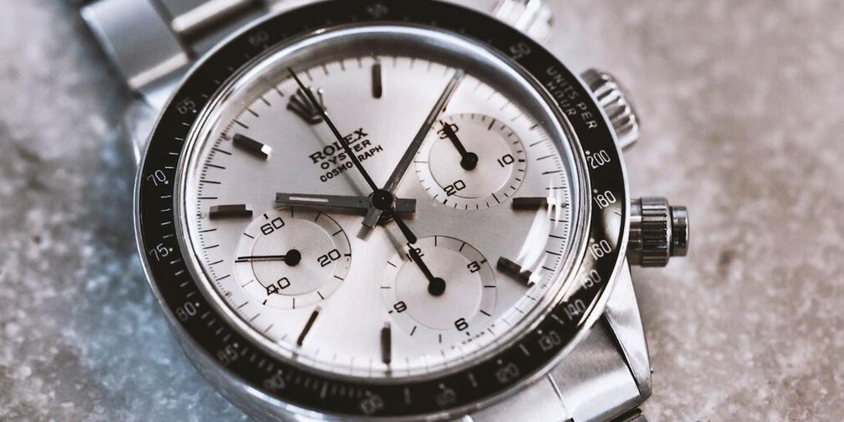 Eric Clapton hade tidigare Rolex Cosmograph Daytona Oyster "Albino".