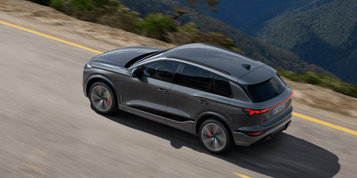 Notera att detta är en SQ6 e-tron och inte RS modellen. Men den borde likna i formerna. (Foto: Audi)
