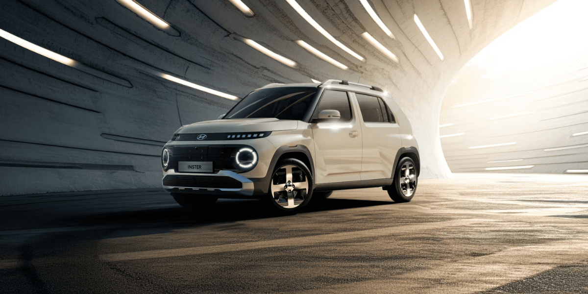 En charmig kompakt crossover från Hyundai. Ursprungligen från konceptbilen Casper. (Foto: Hyundai)