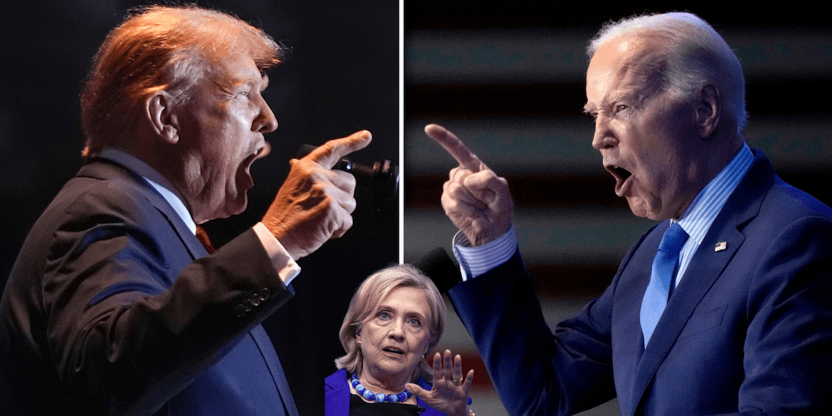 Clinton har i en artikel berättat om vad hon kommer titta efter i den kommande debatten mellan Biden och Trump