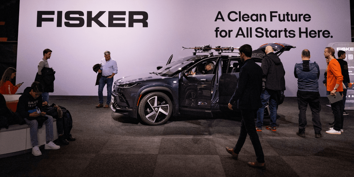 Njae, kanske inte bra framtid för Fisker. Konkursen hotar och biltillverkaren rear ut bilar till personalen. (Foto: TT)