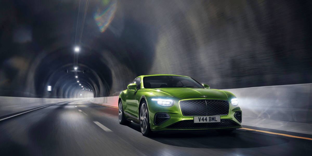 Men vad säger ni om denna gröna raket? Bentley Continental GT Speed blir PHEV med mer kraft och teknik. (Foto: Bentley)