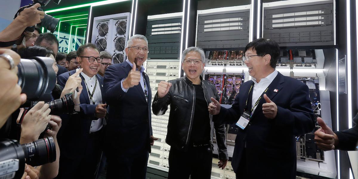 Nvidias Jensen Huang kan skratta hela vägen till banken efter en framgångsrik vecka.