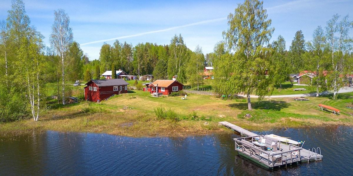 Röda huset i skärgården som regerar Hemnet