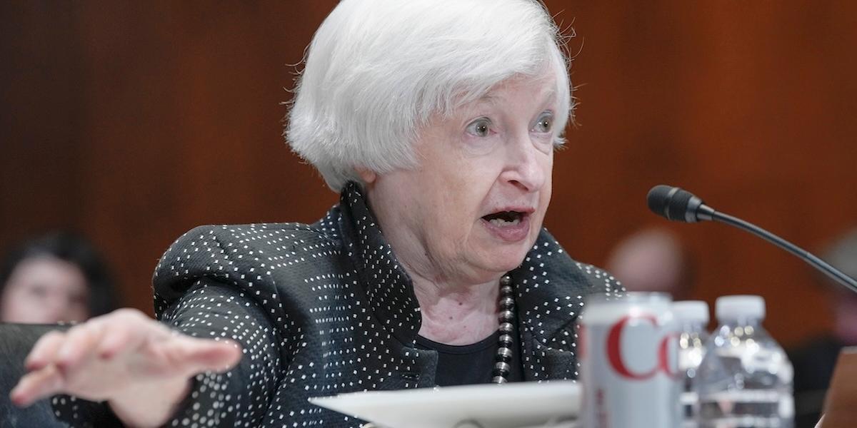 Nej, inga fler skattesänkningar tack, menar finansminister Janet Yellen.