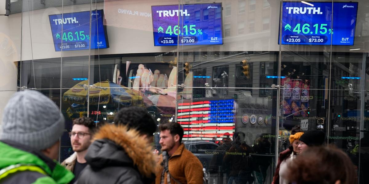 Trumps plattform har åkt jojo under den första halvan av 2024