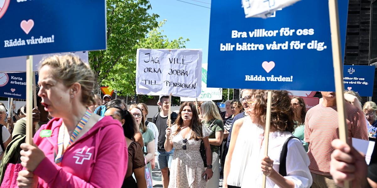 Sjuksköterskor vittnar om en ohållbar arbetsmiljö inom vården