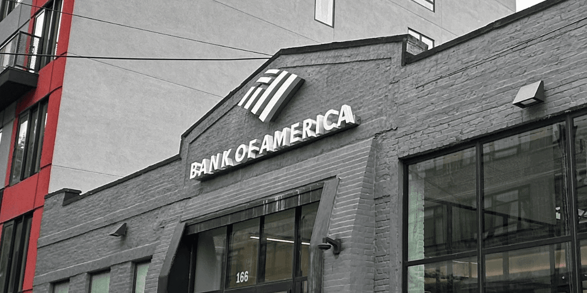 Bank of America.