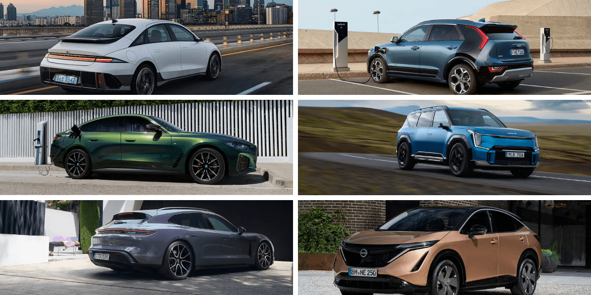 Vilka bilar tycker Consumer Reports är bäst just nu? (Foto: Hyundai, Nissan, Kia, Porsche)
