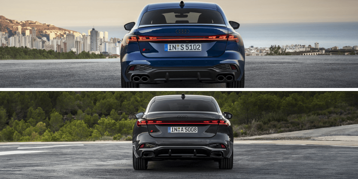 Nu ska alla avgasrör vara äkta. På en del bilar har Audi dolt de riktiga och ersatt med plast replikas. Det gillar inte kunderna. (Foto: Audi)