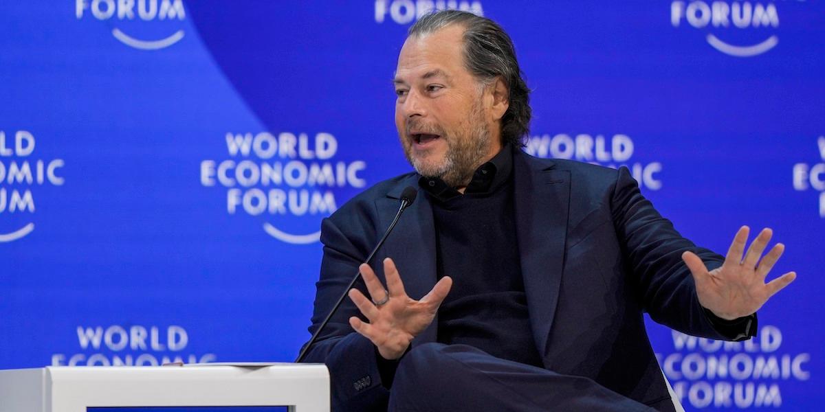 Lönefest? Inte för Benioff